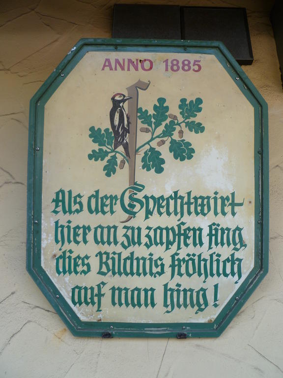 Gasthaus Zum Specht Хёсбах Экстерьер фото
